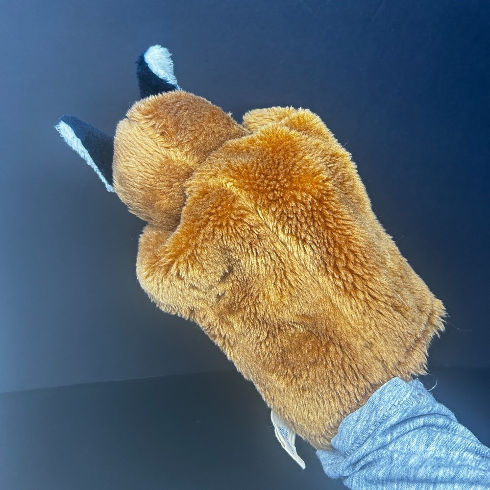 Vintage Jerry Schultz Co Fox Hand Puppet Korea