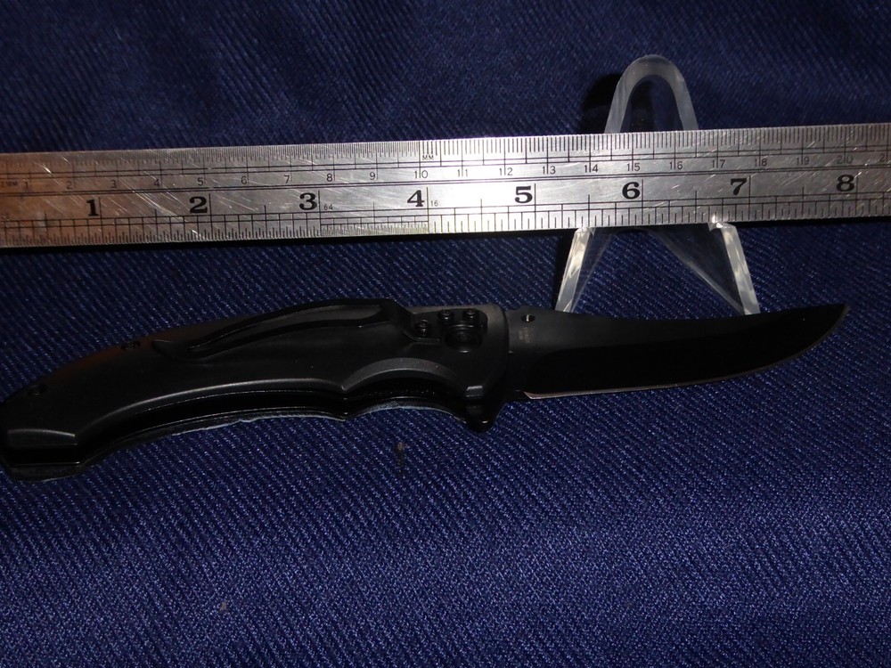 Edge Rite Blue DRAGONSCALE FOLDER FOLDING KNIFE SPRING ASSISTED