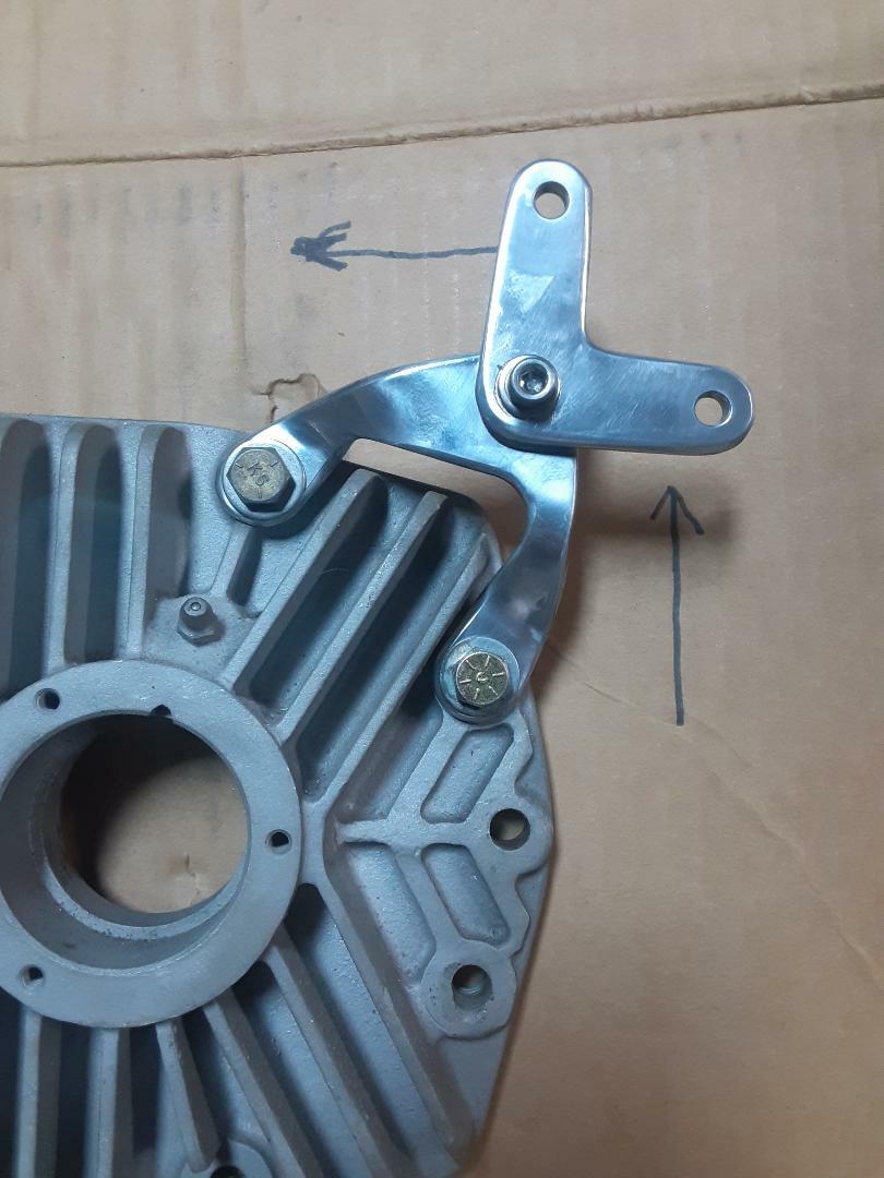 Throttle bell crank for Hilborn blower injector,dragster or altered