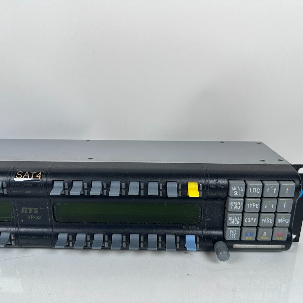 RTS TELEX KP-32 16/32 Position Intercom Keypanel Key Panel