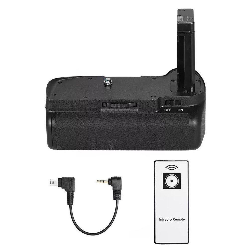 Vertical Battery Grip Holder for Nikon D5100 D5200 Camera with IR Remote Control
