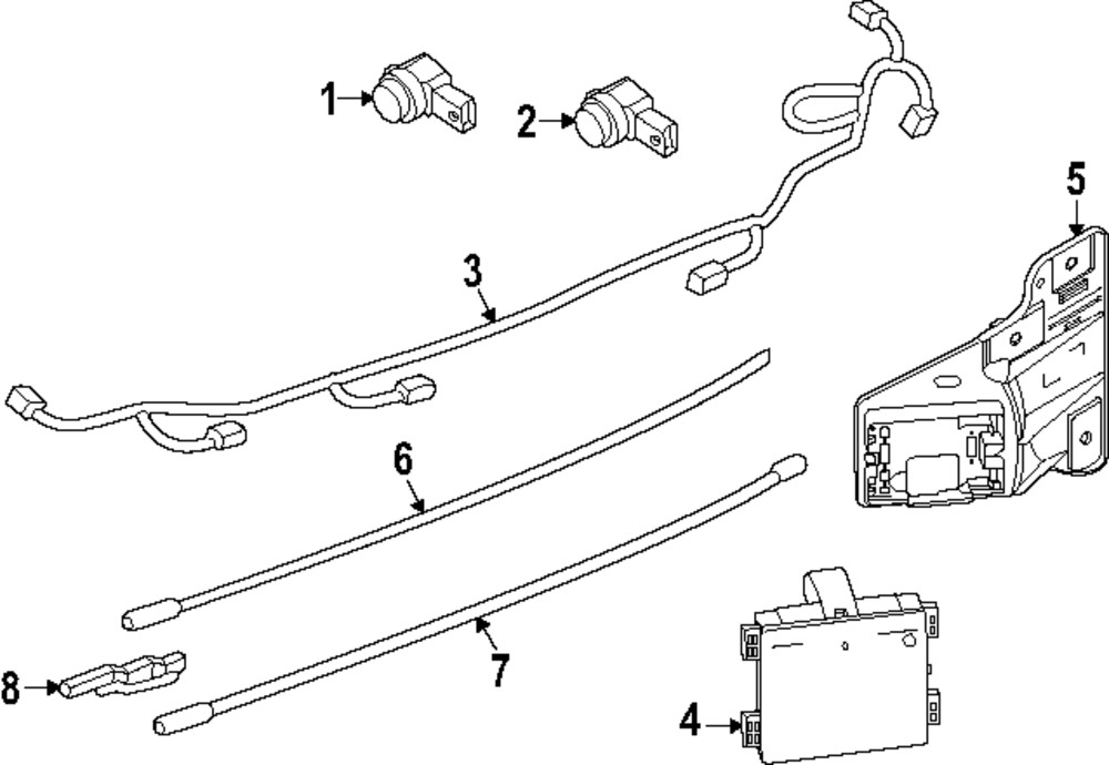 Genuine Ford Bracket NL1Z14D189A