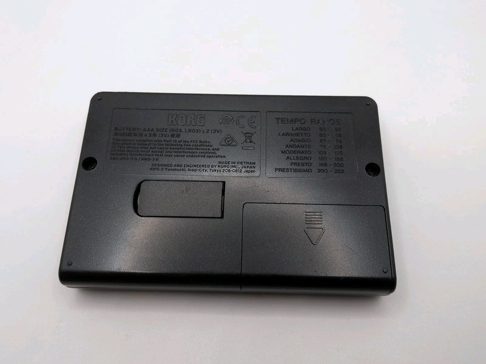 Korg TM-60 Tuner Metronome Combo Backlit Display