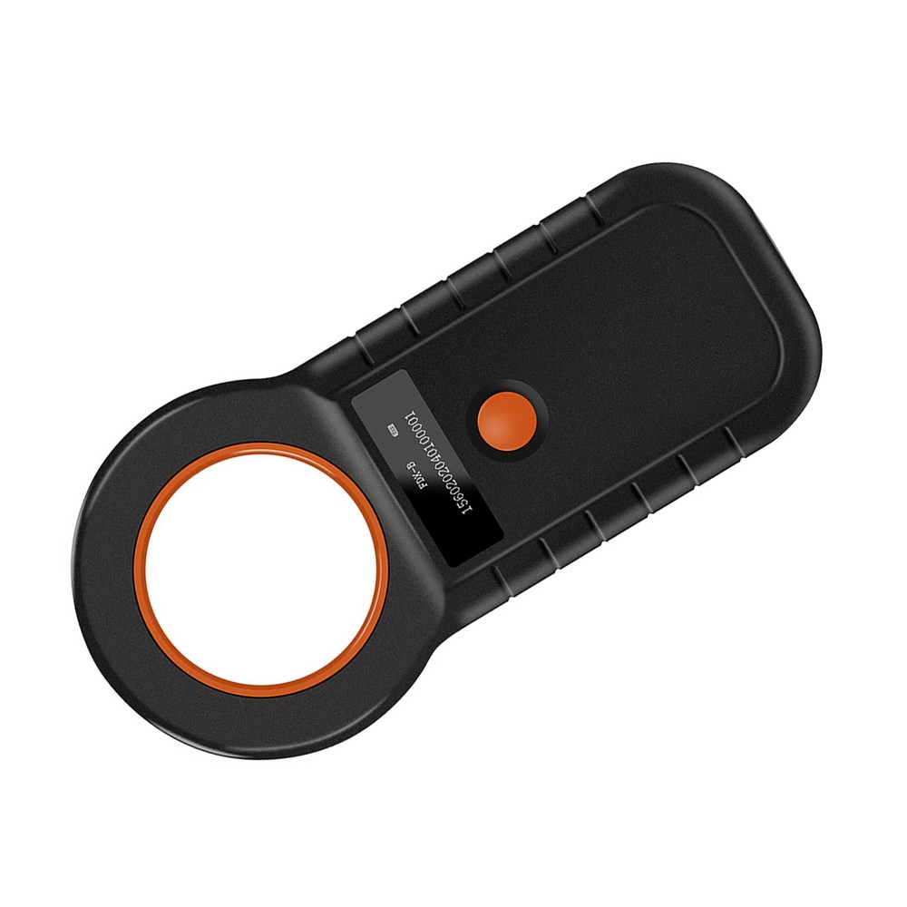 OLED Display Screen Pet Dog Cat Tag ID Reader FDX-B EMID Chip Scanner With Cable
