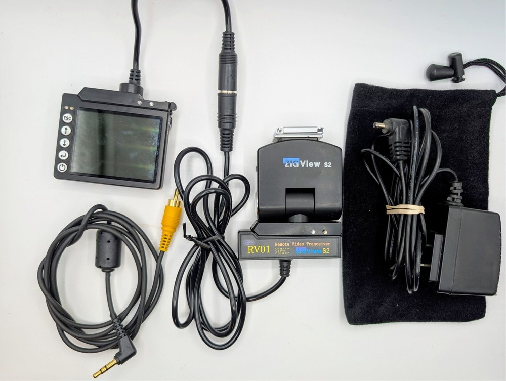 ZIGView S2B Bundle Digital View Finder Extra Batteries w/ New Accessories