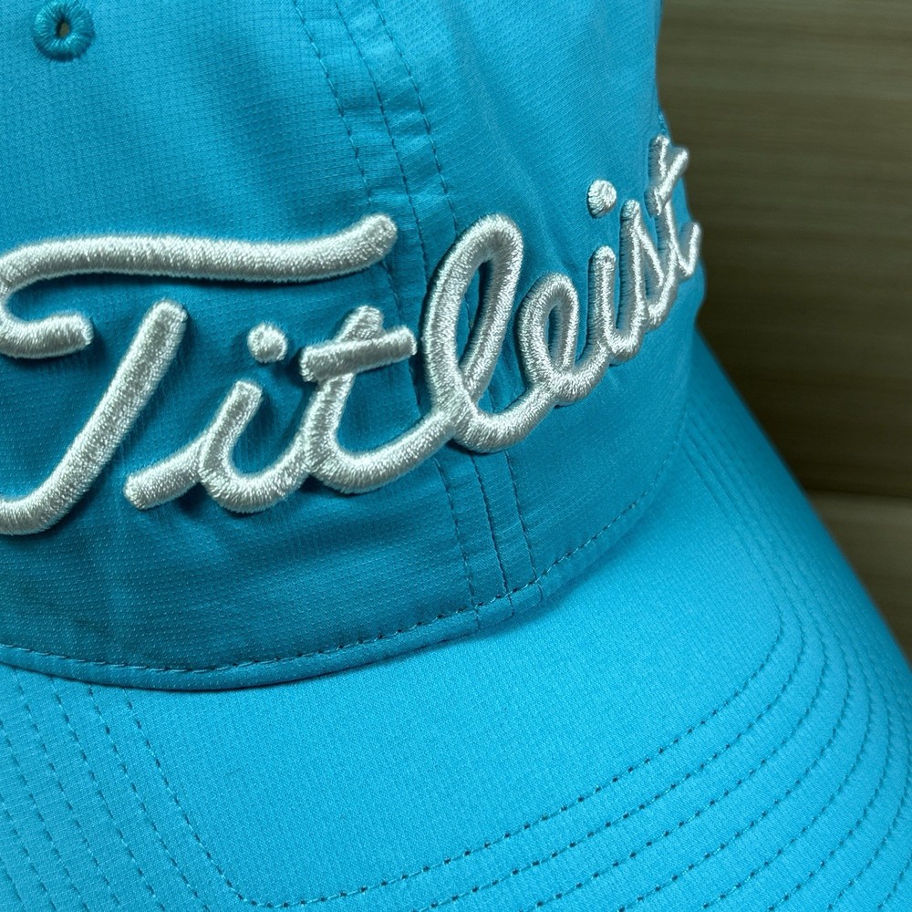 Titleist Pro V1 Foot Joy Logo Blue Adjustable Golf Hat Cap
