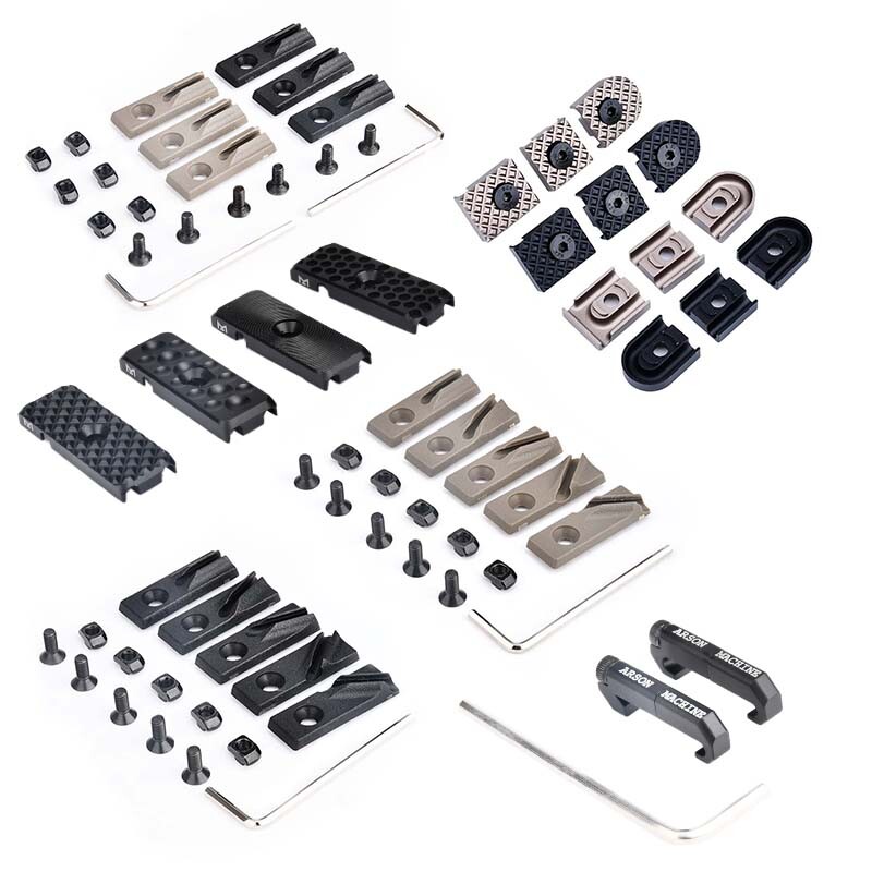 Tactical CNC Wire Guide System Cable Management Arson Machine KEYMOD M-LOK