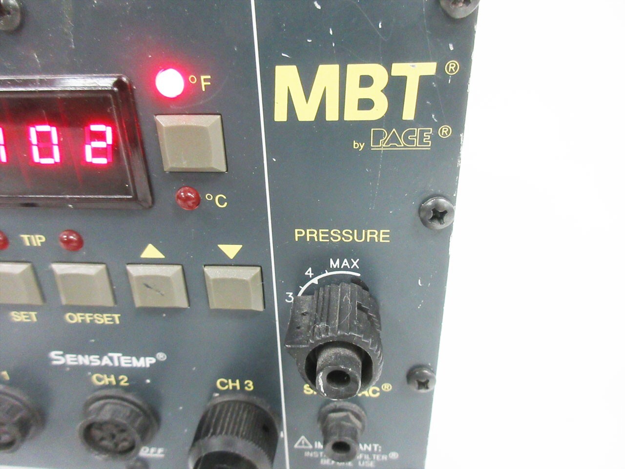 PACE MBT PPS 85A 3 CHANNEL SYSTEM WITH SOLDER PENCIL