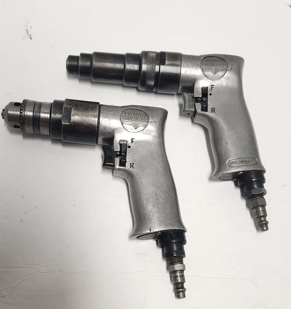 2 Central Pneumatic Air Drills Untested