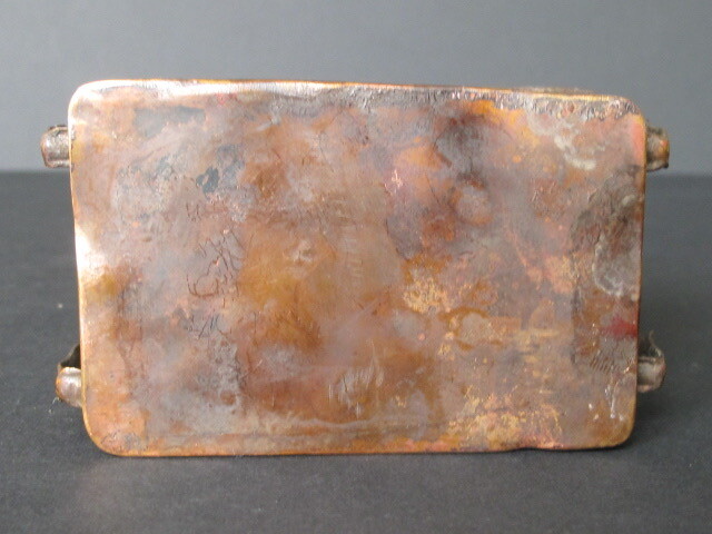 Tibetan Copper Ghau Box, Inscriptions