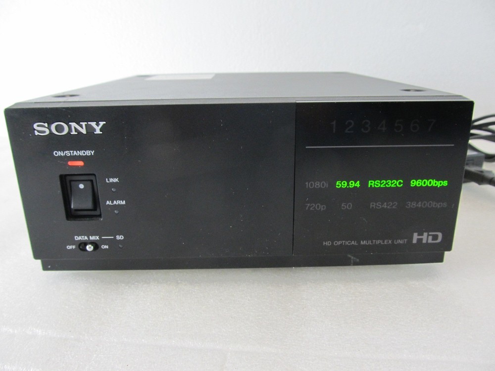 Sony BRU-SF10 HD Optical Multiplex Unit + Power Supply