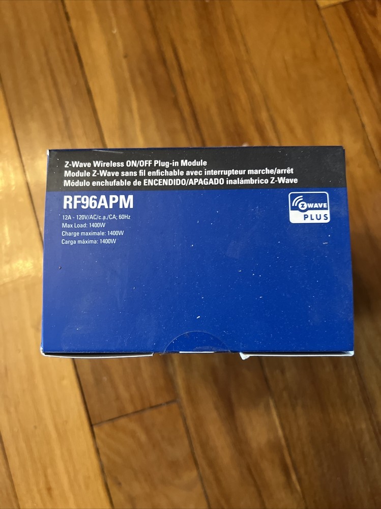 Eaton Z-Wave Plus Wireless On/Off Plug-in Module, RF96APM