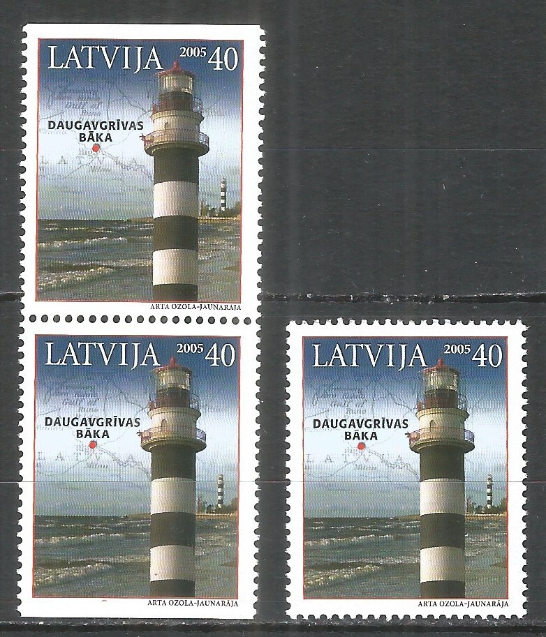 Latvia 2005 mint stamps MNH (**) lighthouse