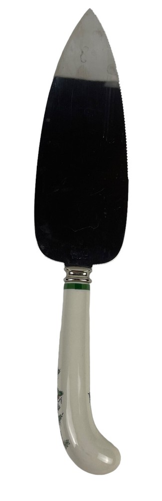 Spode Christmas Tree Pastry Server 10" Cake Pie Cheese Dessert Server