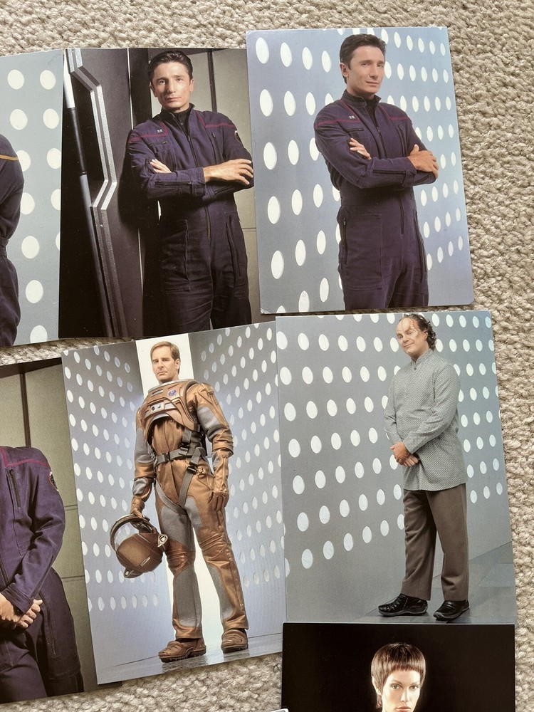 Star Trek Enterprise Postcard lot Bakula