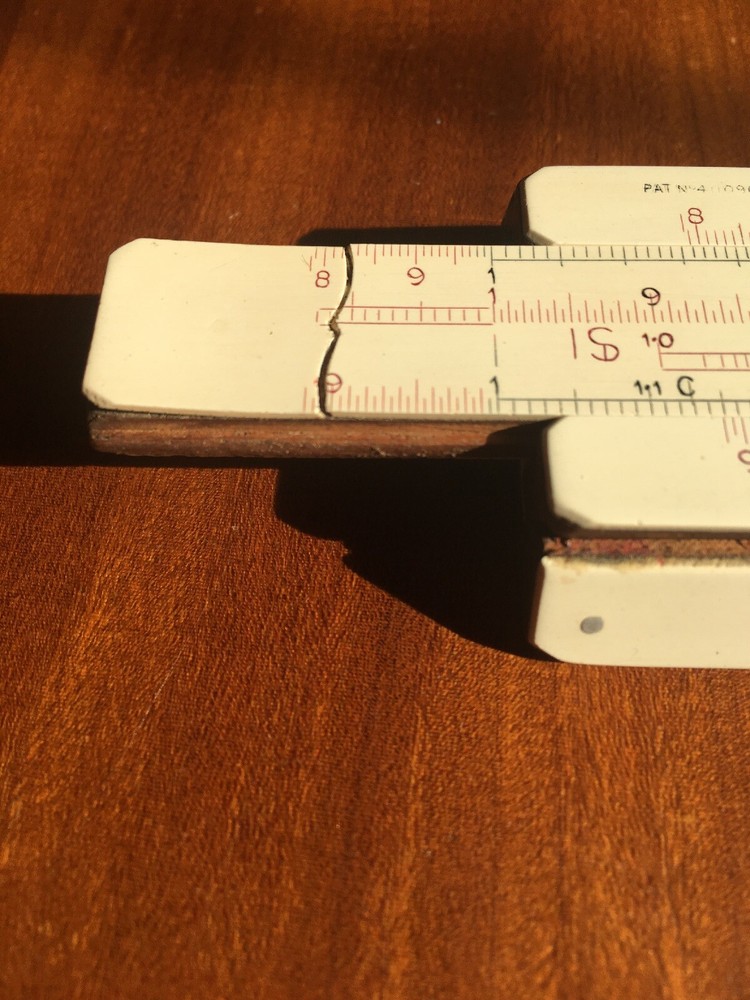 Vintage (1940s/1950s) Technical Slide Rule With Box