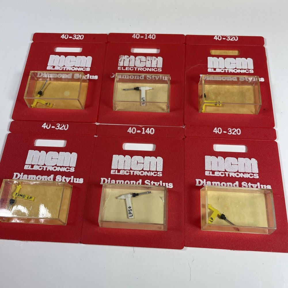MCM Diamond Stylus Turn Table Needles 195 & 2790