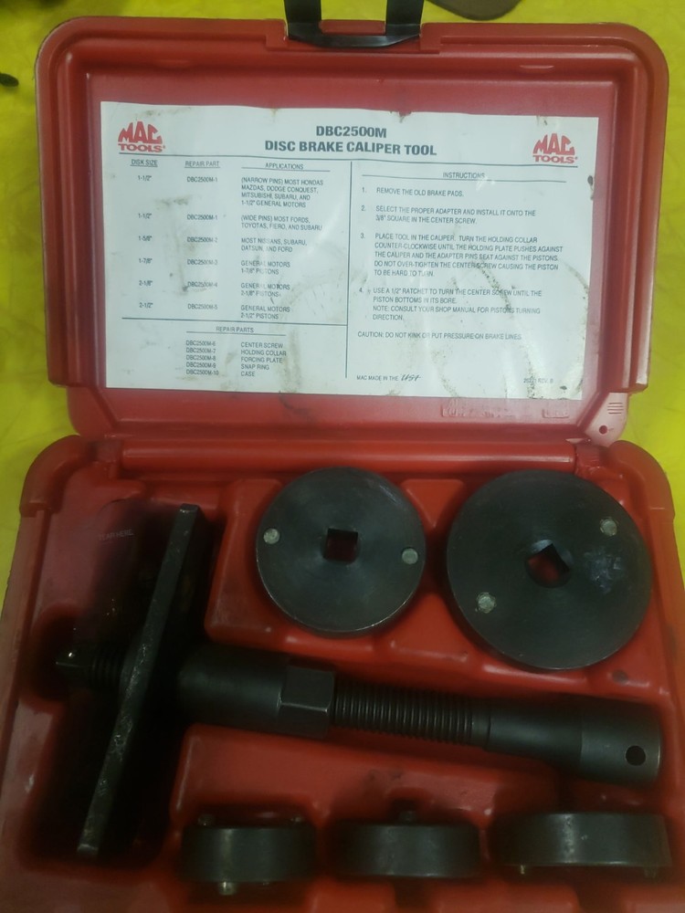 Mac tools disc brake caliper tool DBS2500M