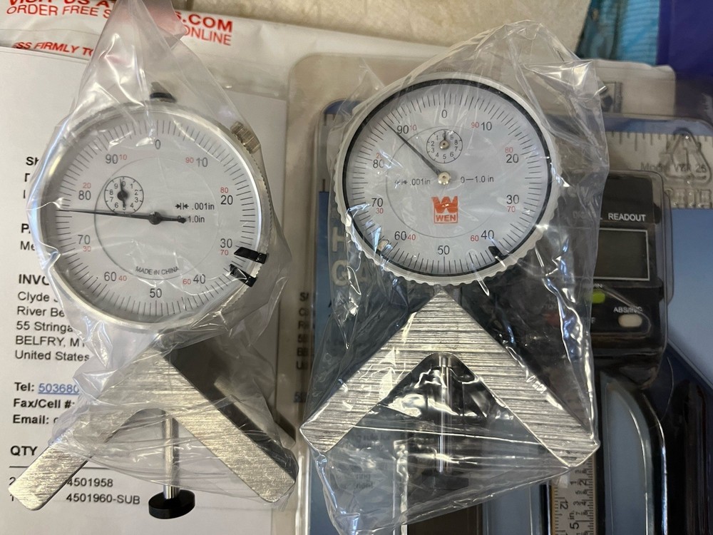 Dial Indicator Knife Setting Gauge For Woodworking