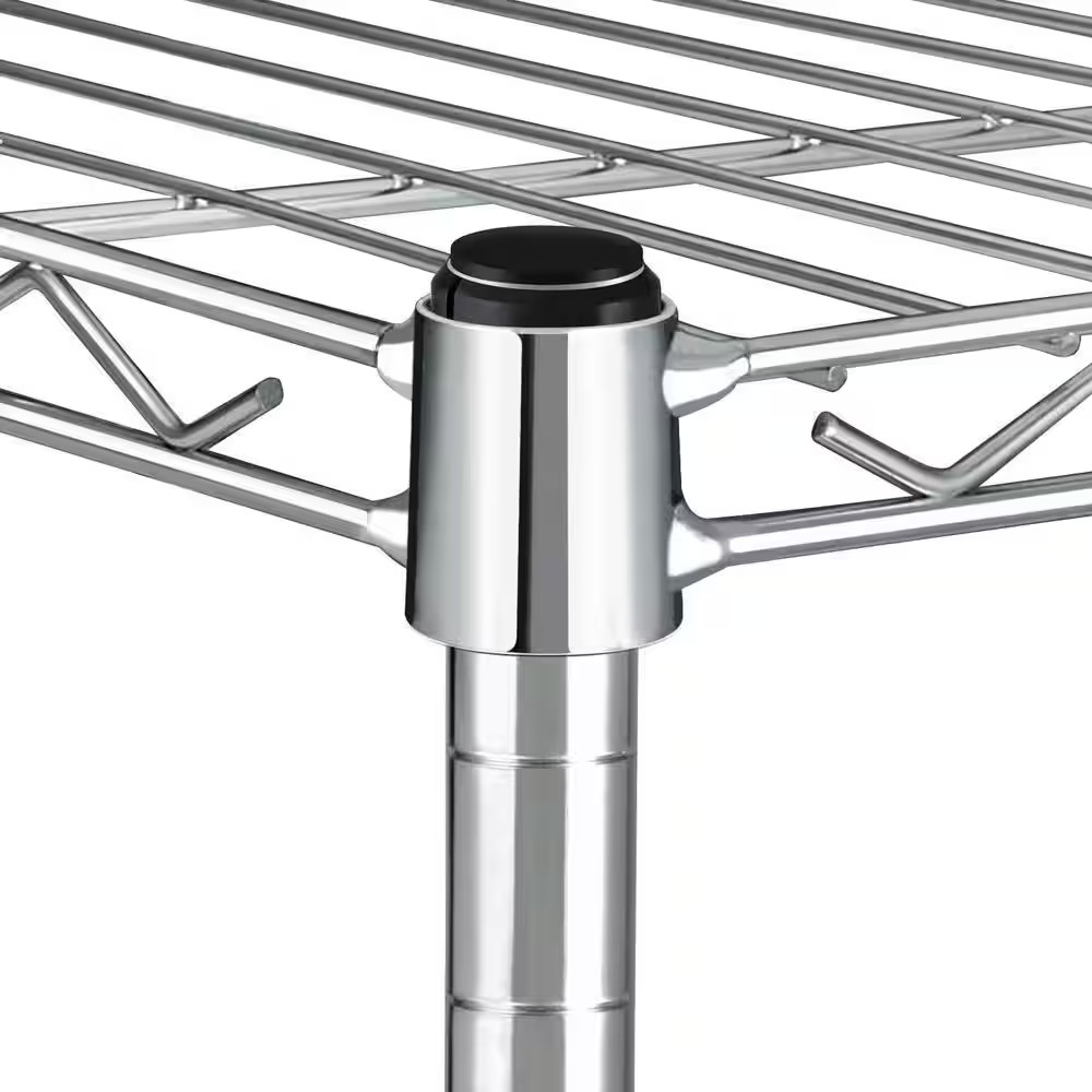 Heavy Duty 3-Shelf Shelving Unit with Wheels