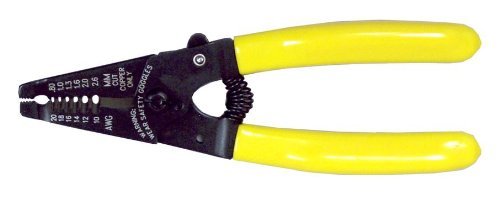 6.5" Copper Cable Wire Stripper Cutter Crimper Pliers Multi Tool Cushion Handle