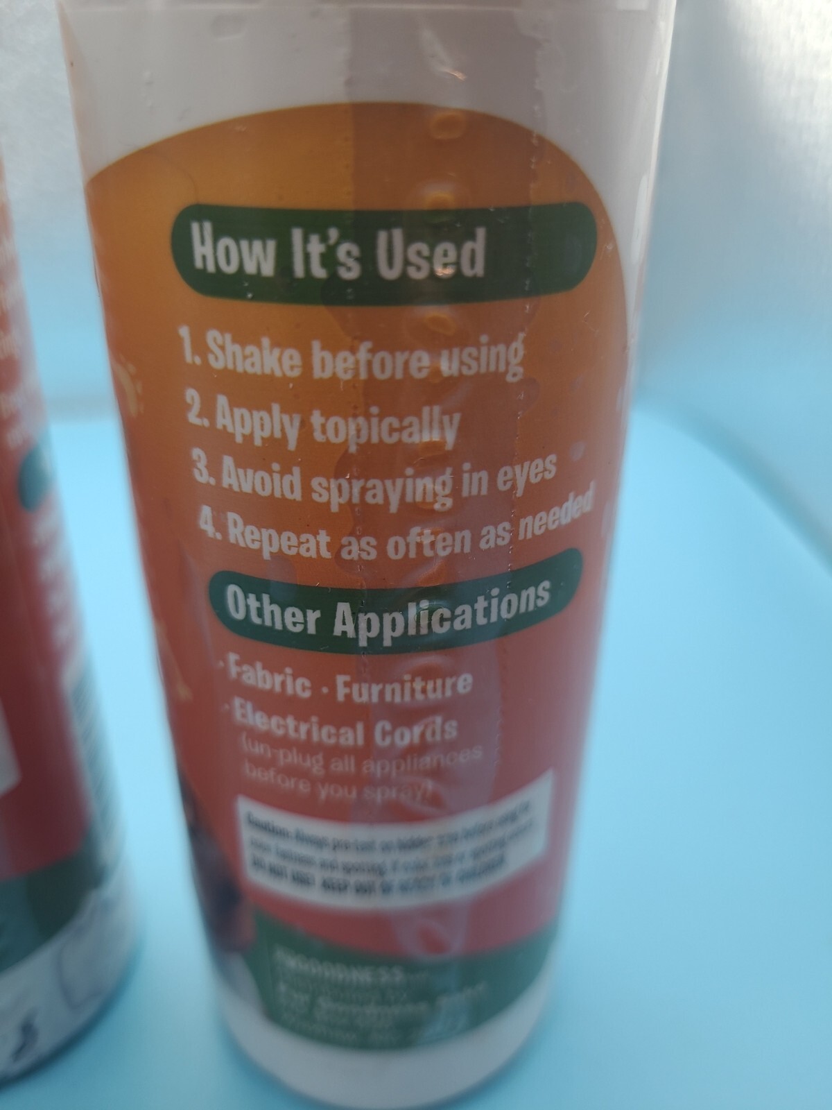 3 X Fur Goodness Sake Bitter Boost Chewing Deterrent for Cats & Dogs 8fl oz
