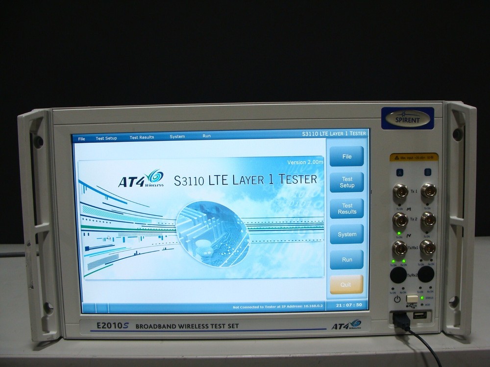 Spirent E2010S AT4 CS8 Broadband Wireless 4G Test Set Keysight T2010A MIMO1Cell