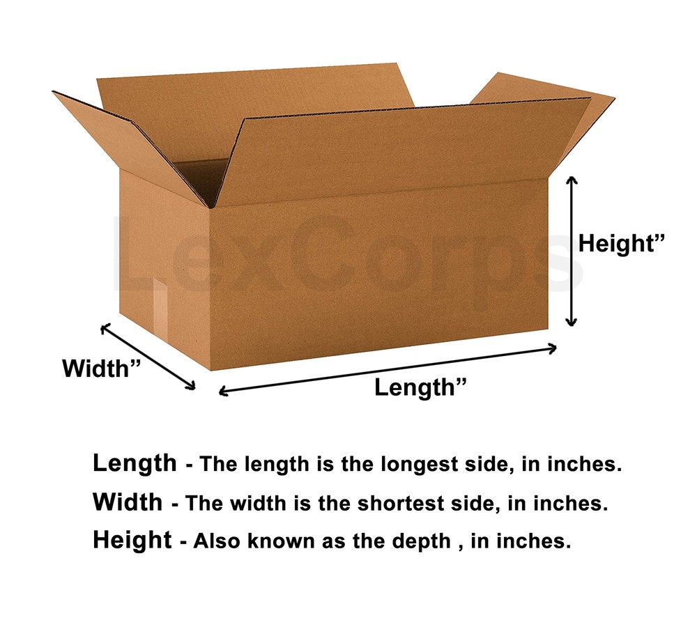18x14x4 SHIPPING BOXES STRONG 32 ECT 25 Pack