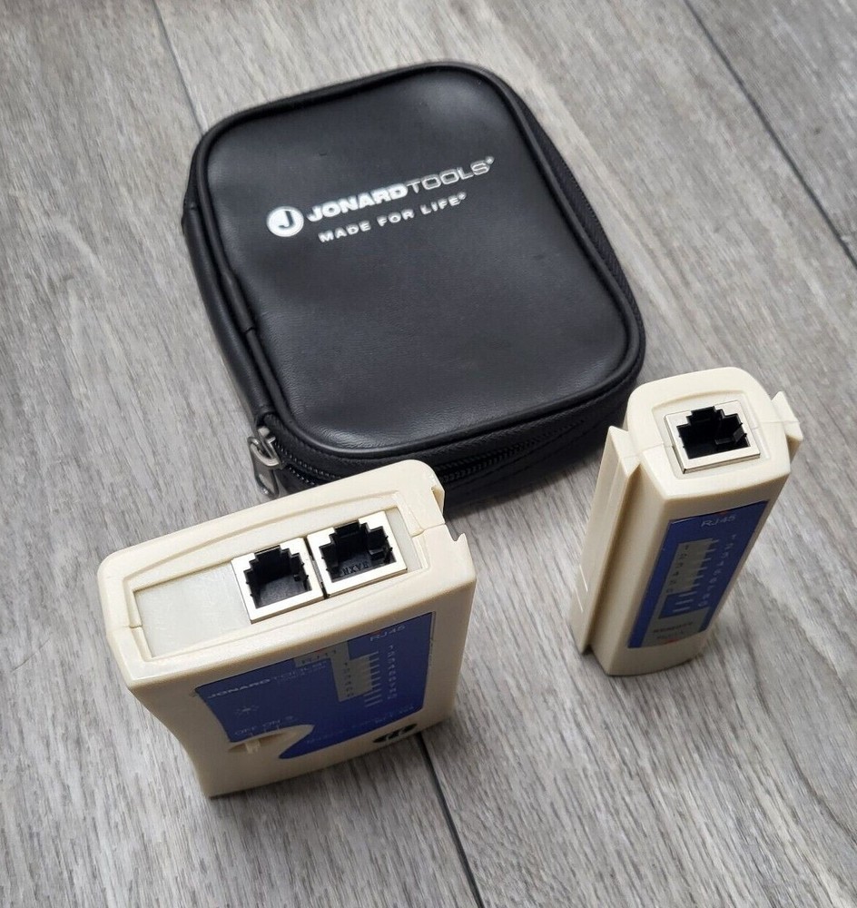 JONARD TOOLS MCT-468 Modular Cable Tester with Carrying Case