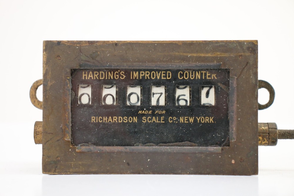 Harding's Improved for Counter Richardson Scale Co. New York