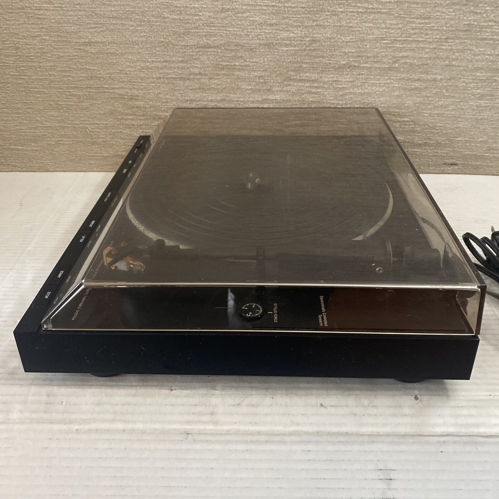 DENON Quartz DP-23F Micro Processor Controlled Fully Automatic Turntable WORKS!