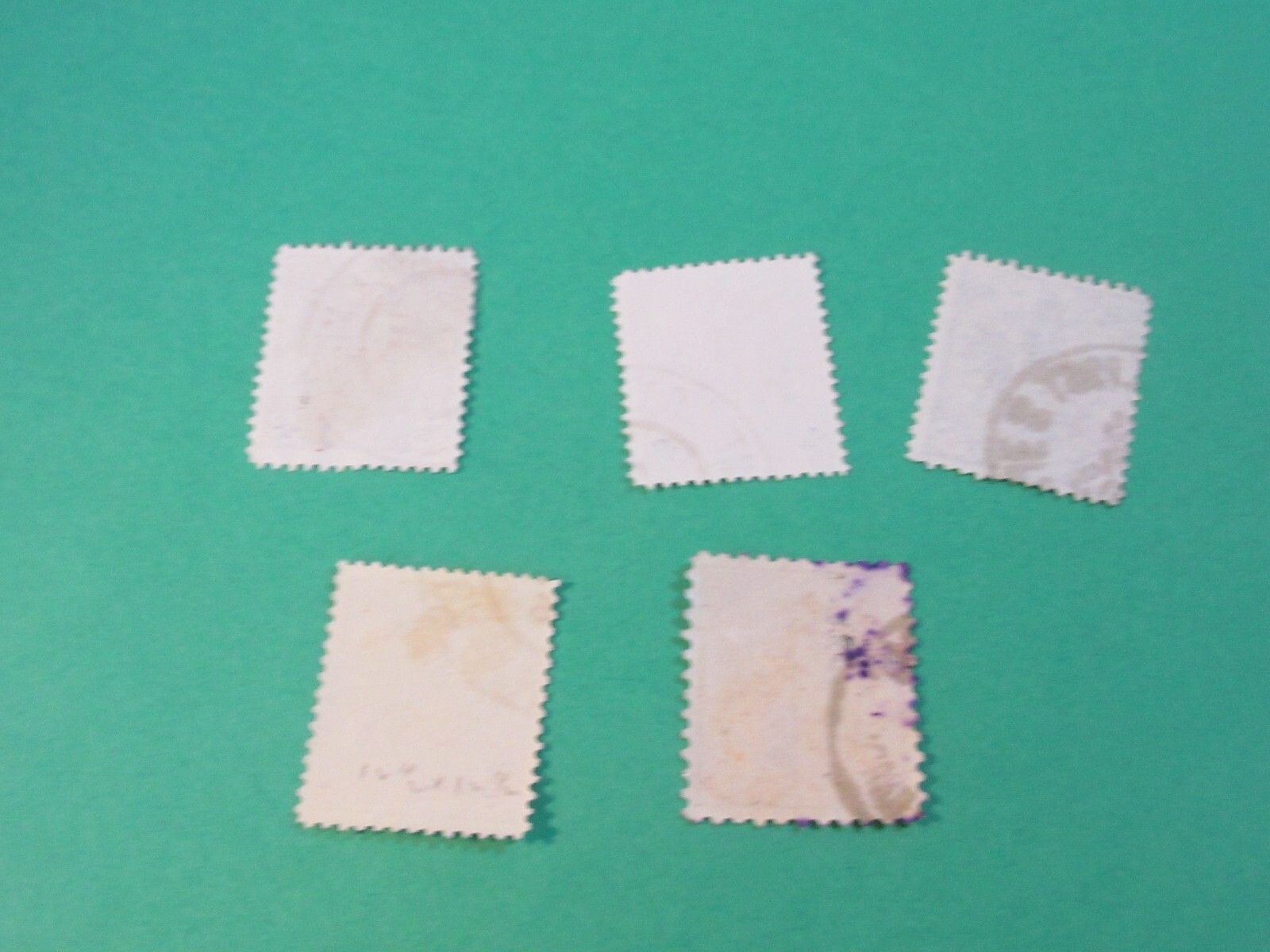 BOSNIEN HERZEGOWINA BOSNIA 5 STAMP LOT USED ISSUED 1879 - 1906 BLACK NUMERIALS