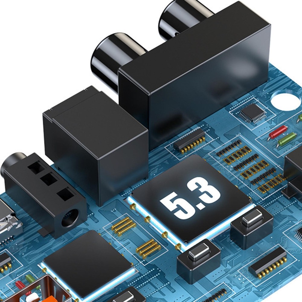 Bluetooth 5.3 Audio Receiver Support USB U-Disk Play Wireless Adapter