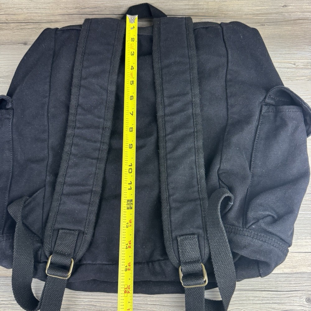NWT Gootium Black Canvas Backpack Hiking Camping School