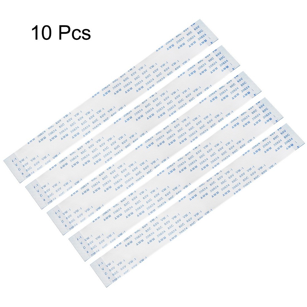 Flat Flex Cable, 36 Pin 150mm FPC FFC Tape Cable 10pcs (Type A)