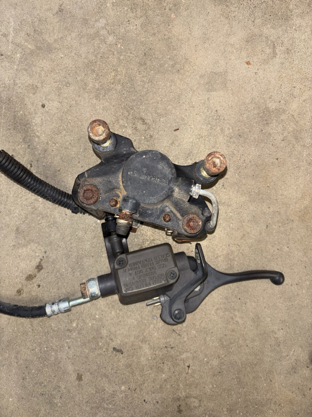 2009 Skidoo Tundra Freestyle Master Cylinder Brake Caliper 507032463 507032448