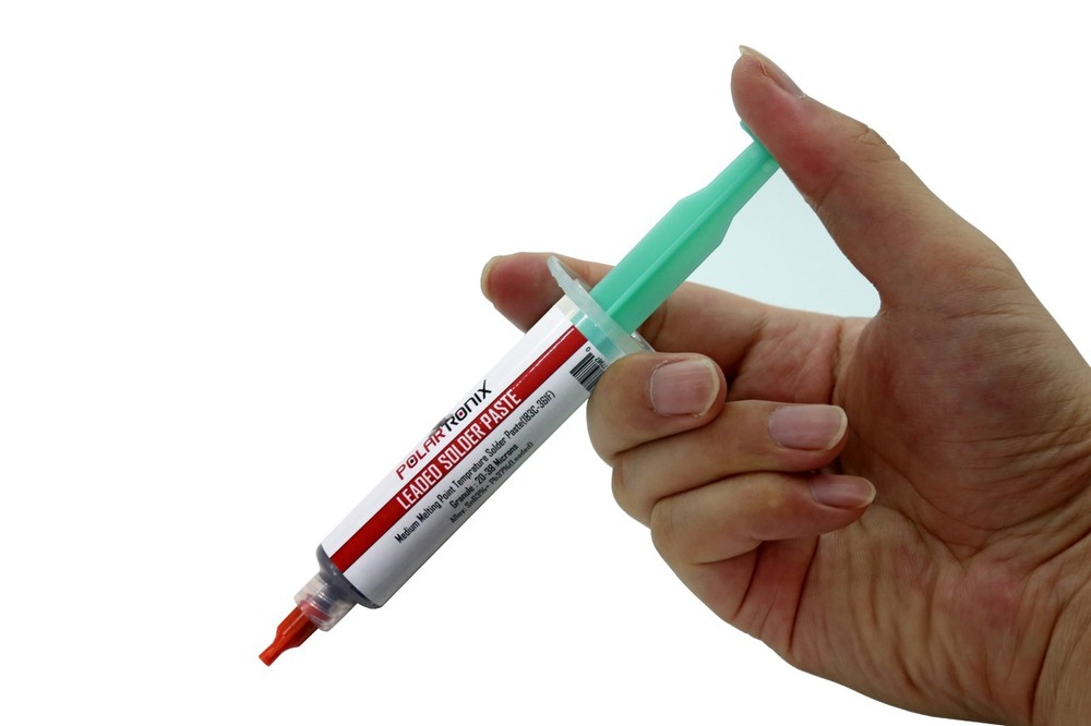 2 Pack - Premium Low melt and Medium Melt Solder Paste 138 C and 183 C Bundle