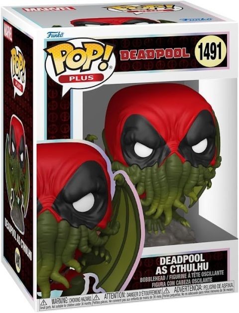 Funko Pop Deadpool Parody: Cthulhu Pop Plus Figure w/ Protector
