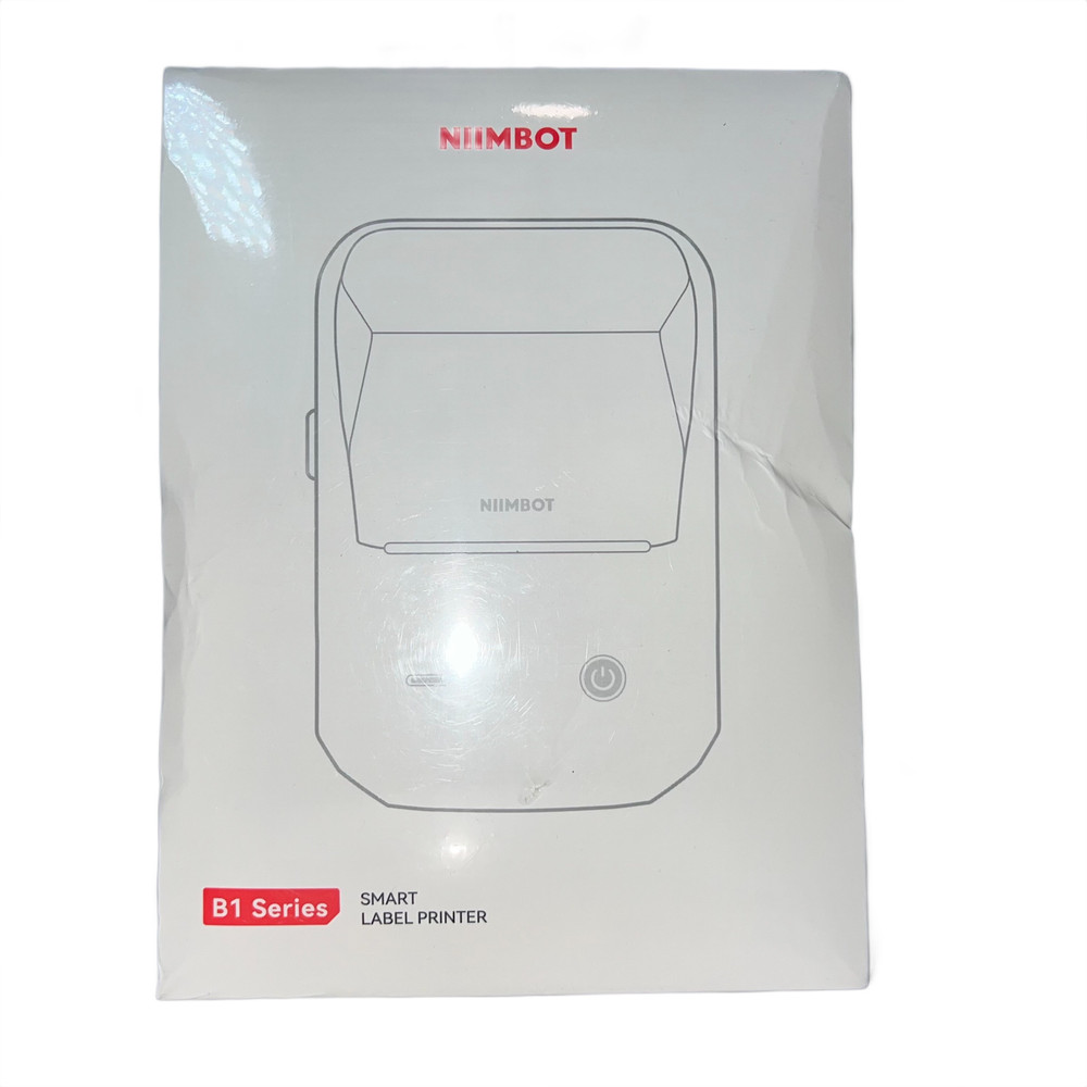 NIIMBOT B1 Bluetooth Barcode Printer 2" Portable Thermal Label Maker Wireless