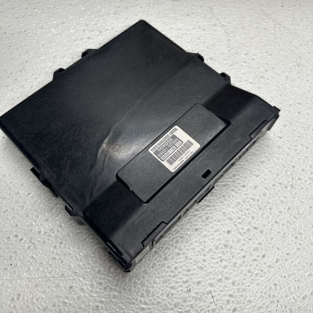 2012 2013 TOYOTA PRIUS POWER SOURCE CONTROL MODULE CHASSIS ECM ASSEMBLY