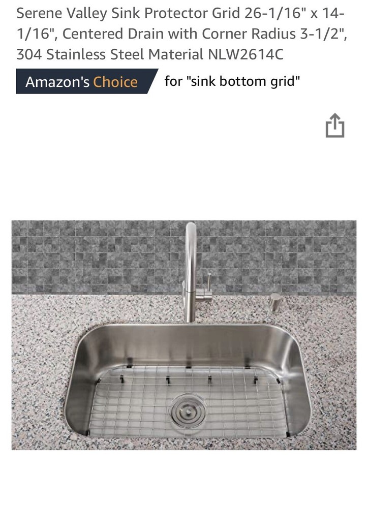 Serene Valley Sink Protector Grid