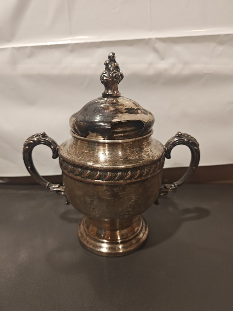 Silver Over Copper Creamer