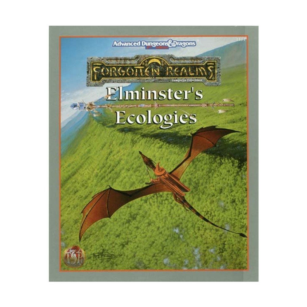 TSR Forgotten Realms Misc Elminster's Ecologies VG+