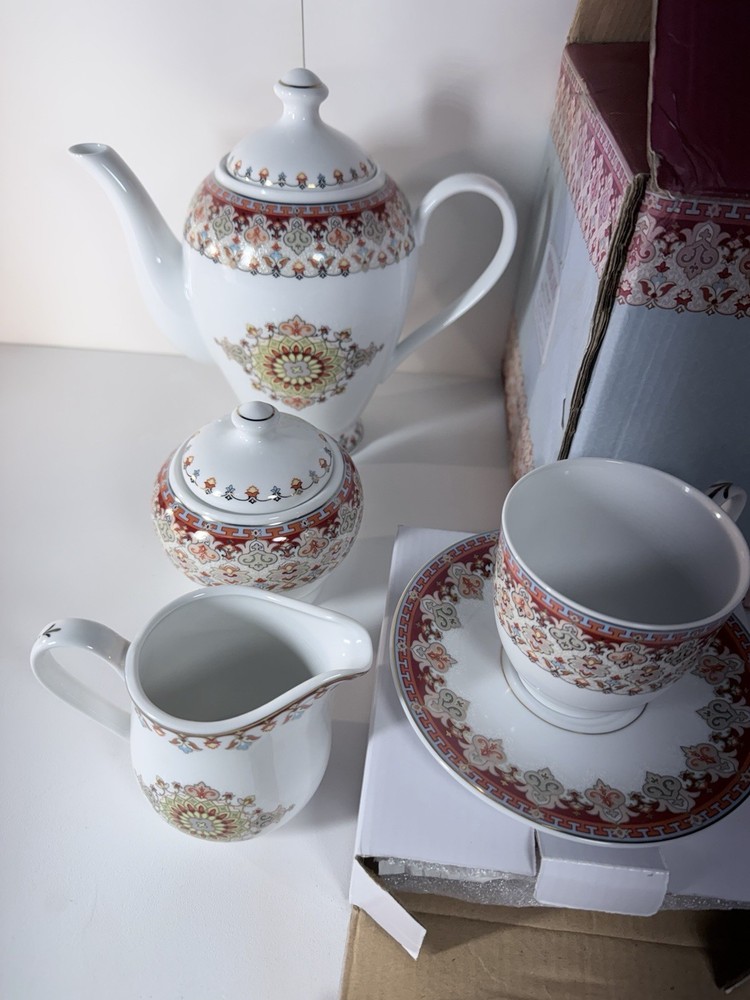 Tea service Finecasa, 11 Pieces, new