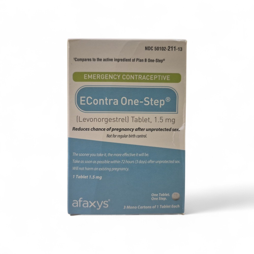 ECONTRA ONE-STEP 1.5 MG TAB   1 PILL