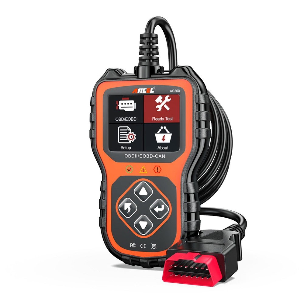 ANCEL AS200 OBD2 Code Reader Scanner Diagnostic Tool DTC Lookup I/M Readiness US