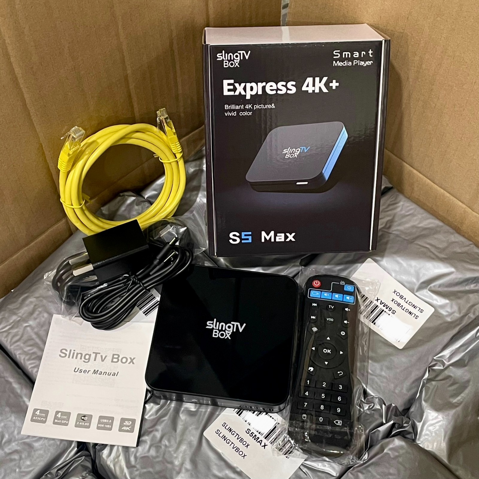 Slingtv Box S5 Max 2026 Latest Version - Free 2-5 day delivery
