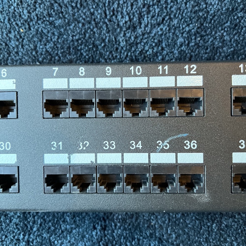 ATP 5e Network Connectivity Cat5e 568 B Systems 48-Port Data Patch Panel