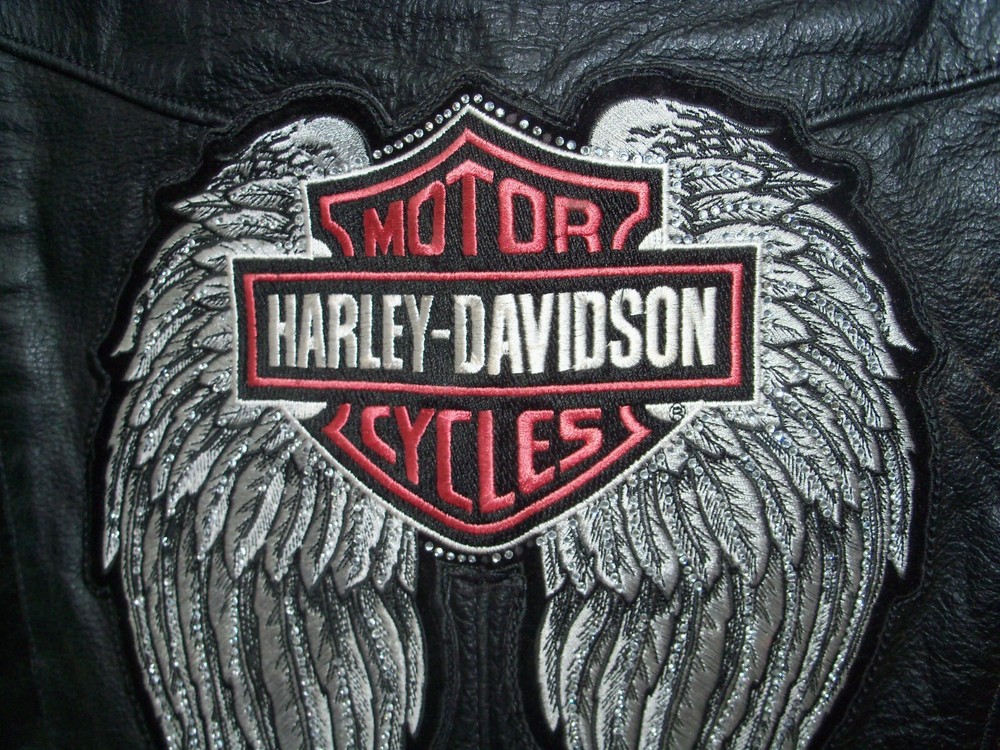 VEST, LADIES, MOTORCYCLE, LEATHER (LARGE)