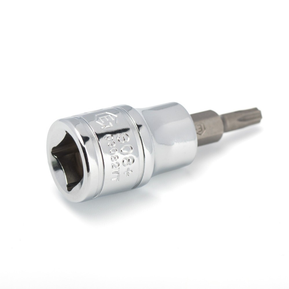 Genius Tools 3/8" Dr. T-27 Star Bit Socket, 50mmL - 308+6127